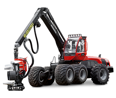 Komatsu 951 posed ready for work. No background